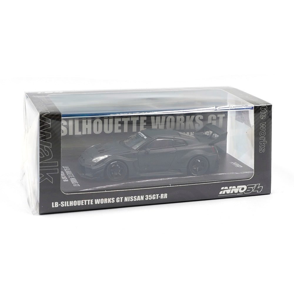 INNO64 LBWK Nissan GT-R R35 LB-Silhouette Works GT Carbon Black