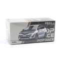 POP RACE 1:64 Toyota GR Vios PR64-94 Silver Widebody Diecast Model Car – Street Performance Collector Edition