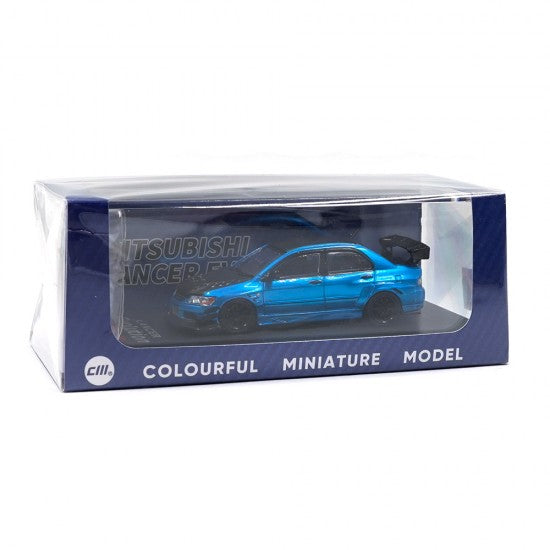 CM Model 1:64 Mitsubishi Lancer Evolution IX Blue