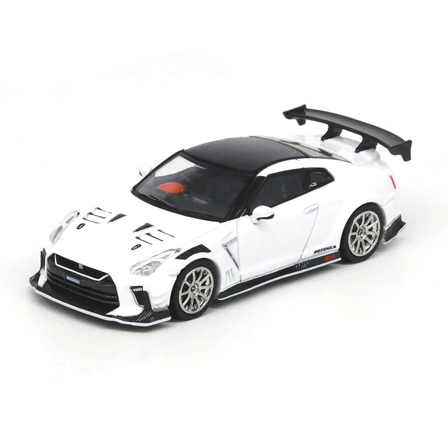 INNO64 Nissan GT-R R35 Top Secret TAS 2021 White