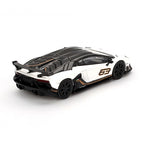 MINI GT 1:64 Lamborghini Aventador SVJ 63 – Bianco Asopo