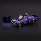 POP RACE 1:64 Datsun 620 Pickup PR64-219 Tokyo Auto Salon 2025 Pandem Widebody Diecast Model – Limited Edition