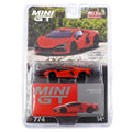 MINI GT 1:64 Lamborghini Revuelto – Arancio Dac Lucido (MiJo Exclusives)