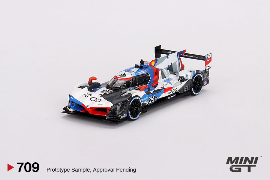 MINI GT 1:64 BMW M Hybrid V8 #25 – 2023 Sebring 12H (BMW M Team RLL)