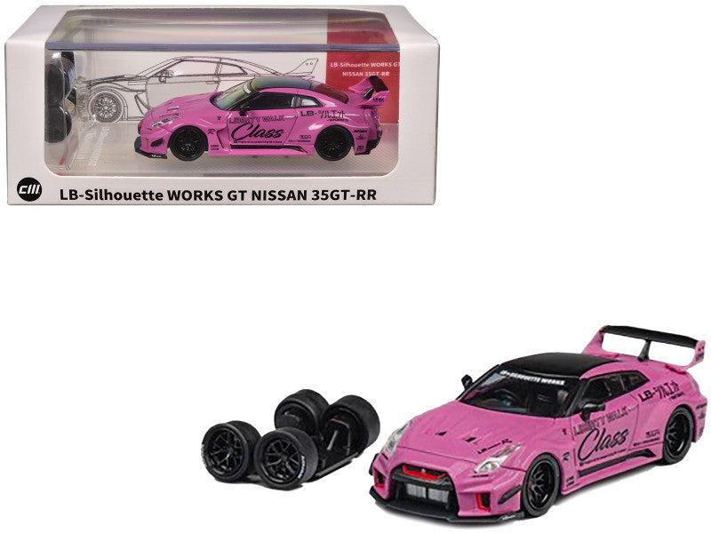 CM Model LB-Silhouette WORKS Nissan 35GT-RR Pink