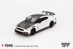MINI GT 1:64 Nissan GT-R Nismo (R35) 2024 – Brilliant White Pearl