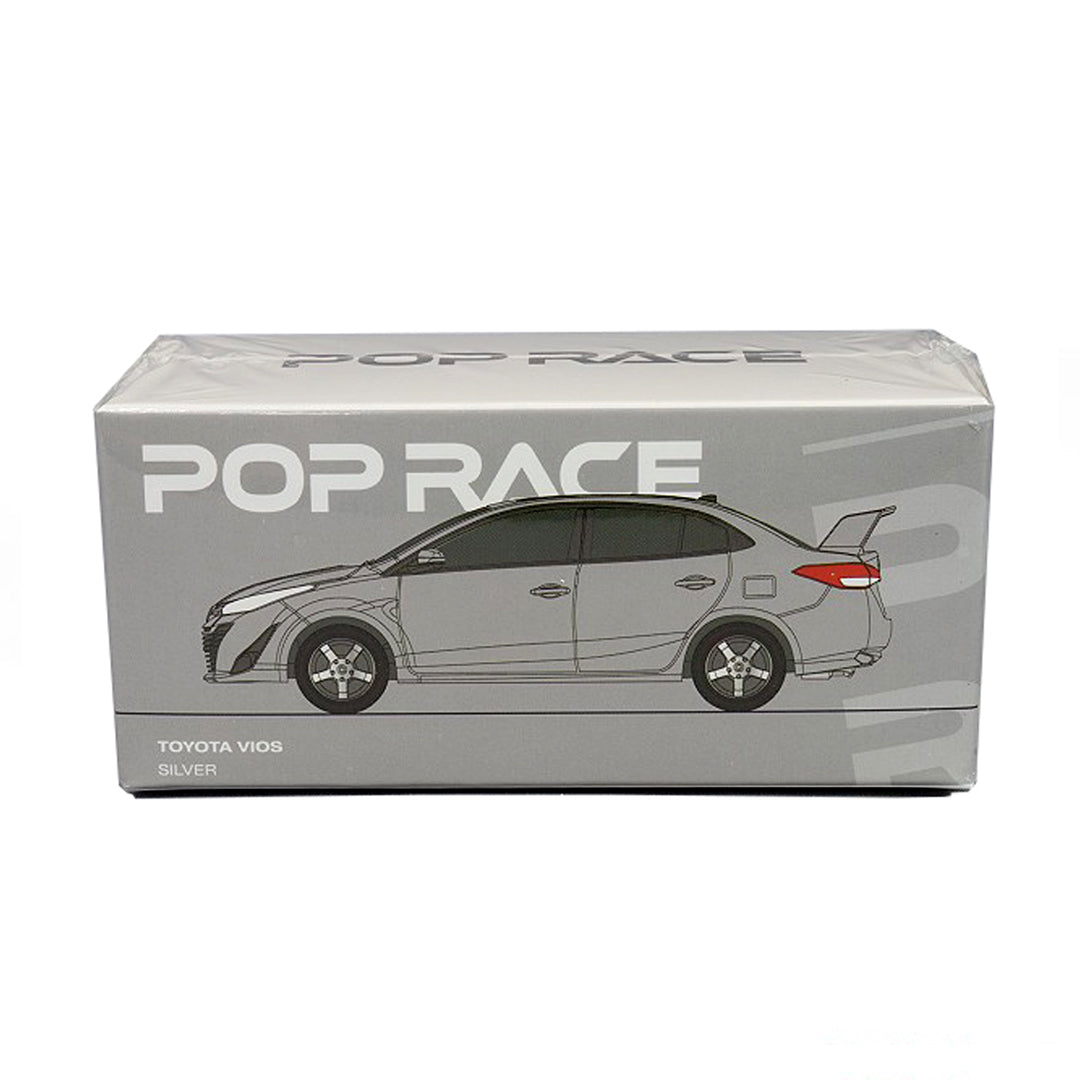 POP RACE 1:64 Toyota Vios Silver