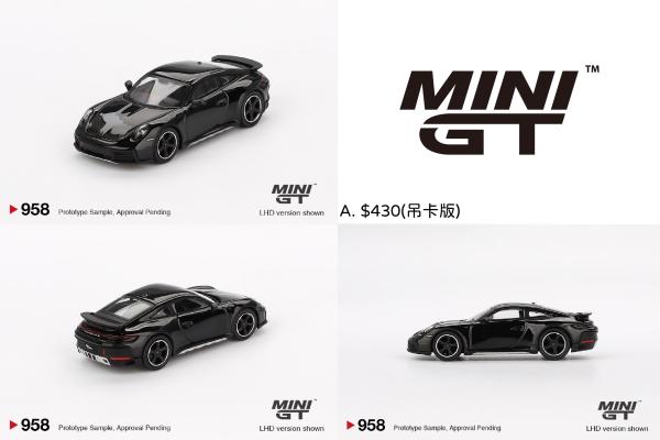 MINI GT 1:64 Porsche 911 Dakar – Black