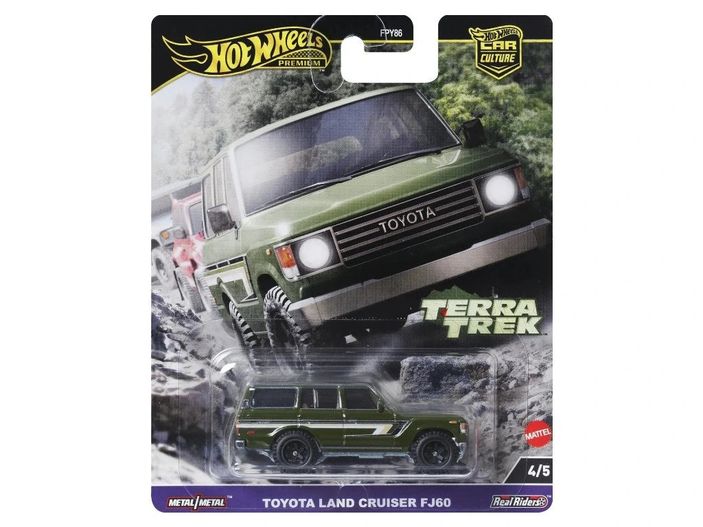 Hot Wheels Premium Terra Trek – Toyota Land Cruiser FJ60