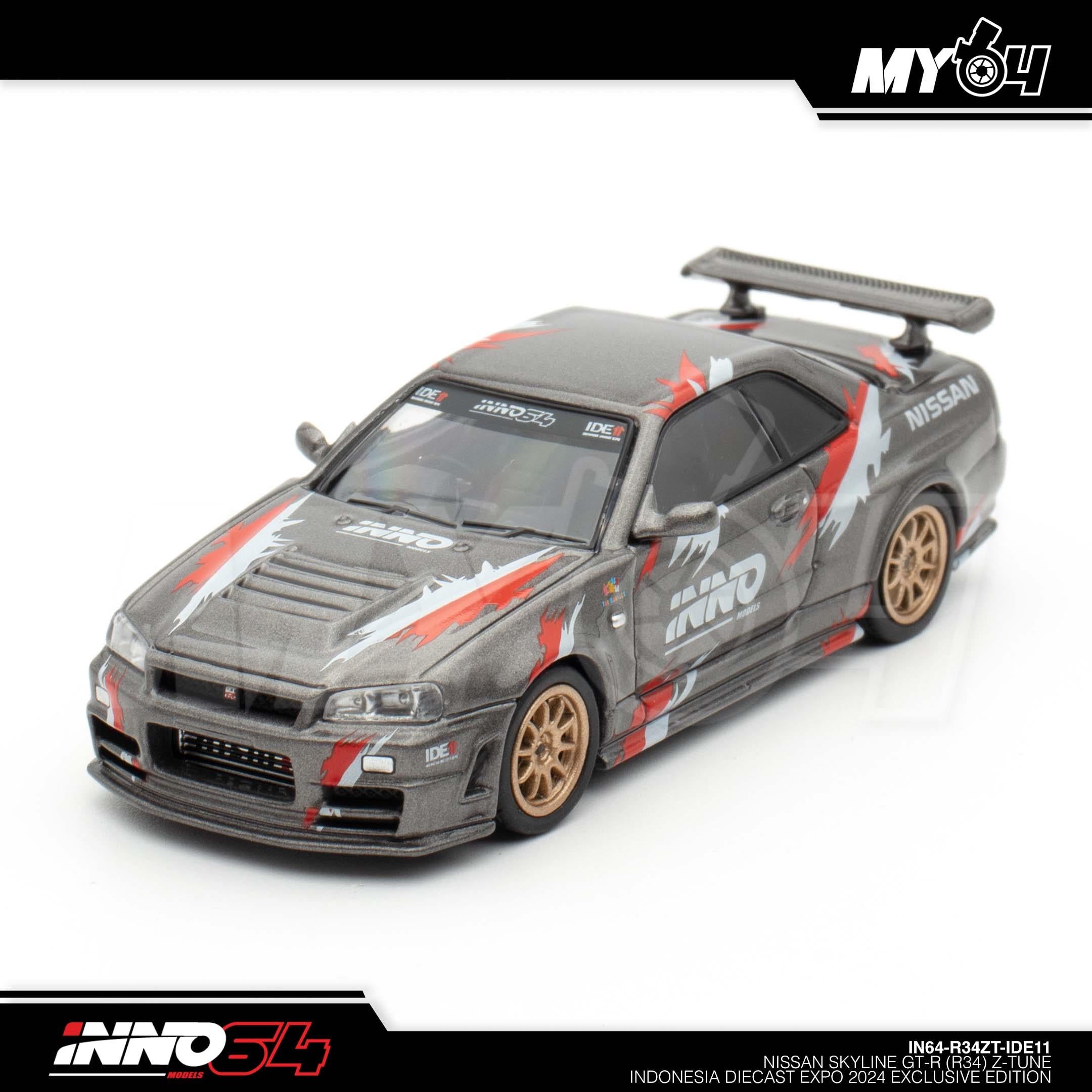 INNO64 Nissan Skyline GT-R R34 IDE 11 Indonesia Diecast Expo 2024 Exclusive