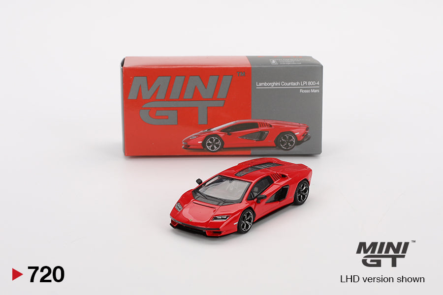 MINI GT 1:64 Lamborghini Countach LPI 800-4 – Rosso Mars