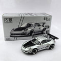 POP RACE x XCARTOYS 1:64 Porsche RWB 997 White S8-05
