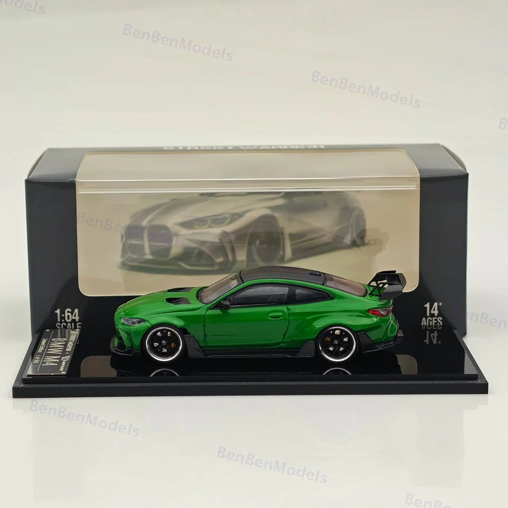 Street Warrior 1:64 BMW M4 G82 Widebody Green