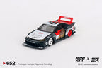 MINI GT 1:64 Nissan Silvia S15 LB★WORKS × MIZU Diecast EX (RHD)