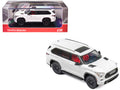 CM Model Toyota Sequoia Off-Road White Diecast SUV