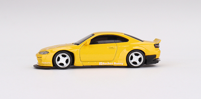 MINI GT 1:64 Nissan Silvia Rocket Bunny Bronze Yellow