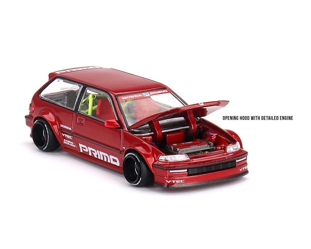 Kaido House x MINI GT 1:64 Honda Civic EF Kaido Works V2 PRIMO