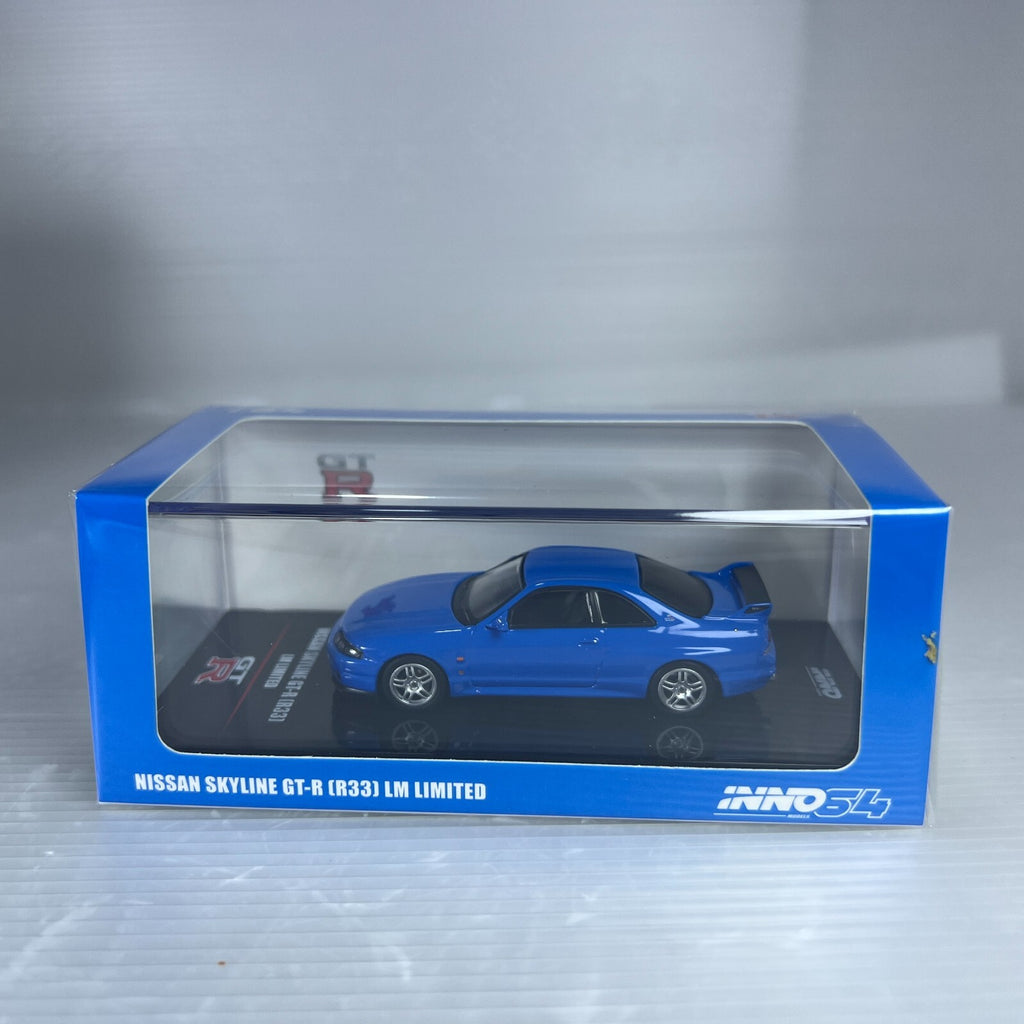 INNO64 Nissan Skyline GT-R R33 LM Limited Blue