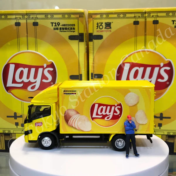 XCARTOYS 1:64 Farizon H Cargo Lays Delivery Truck T19-HEC2025