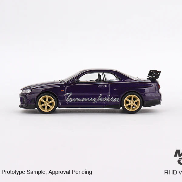 MINI GT 1:64 Nissan Skyline GT-R Tommykaira R-z Midnight Purple