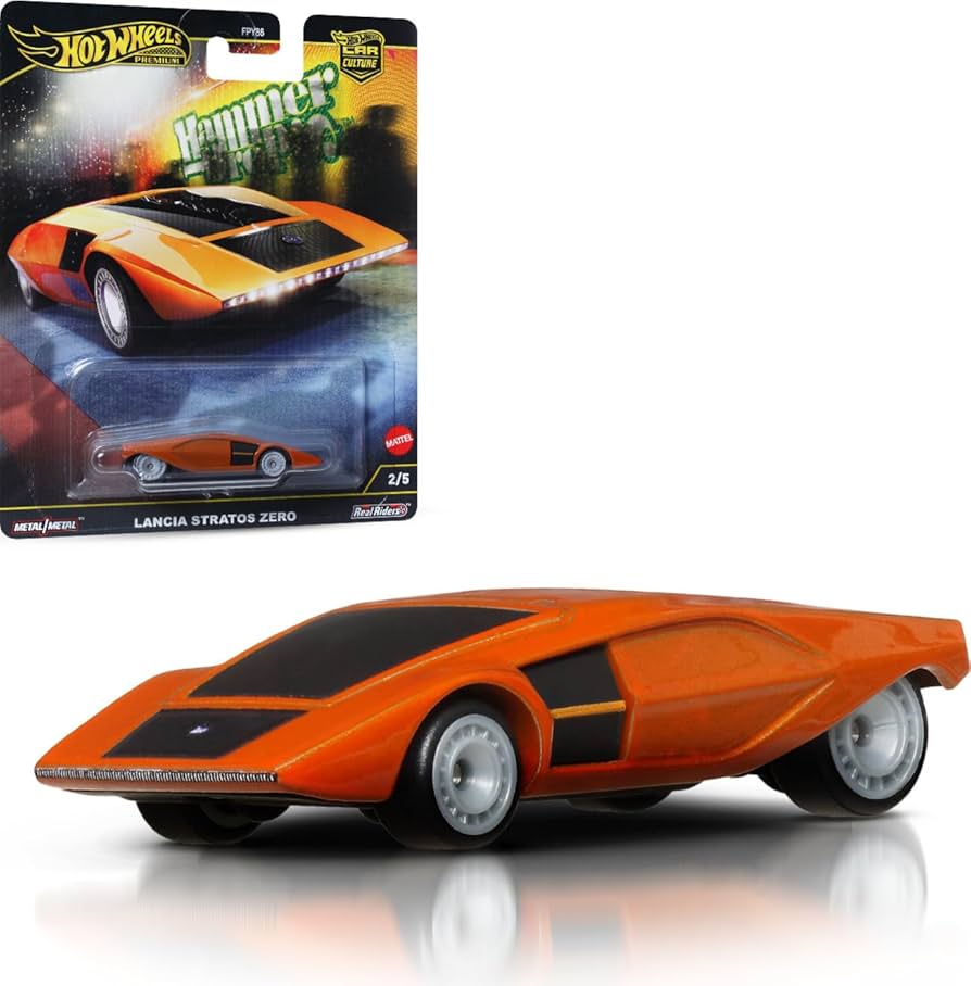 Hot Wheels Premium Hammer Drop – Lancia Stratos Zero