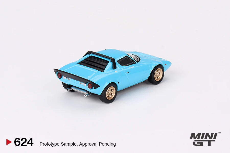 MINI GT 1:64 Lancia Stratos HF Stradale Azzurro Chiaro
