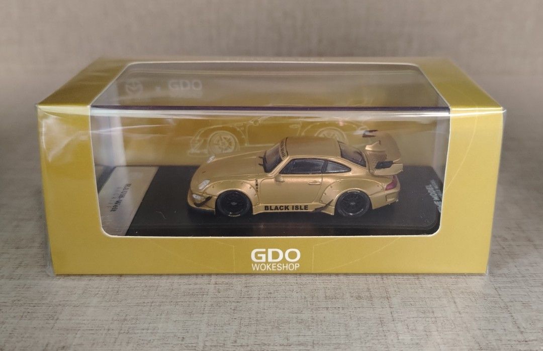 GDO Black Isle Gold – complete collector packaging on neutral background