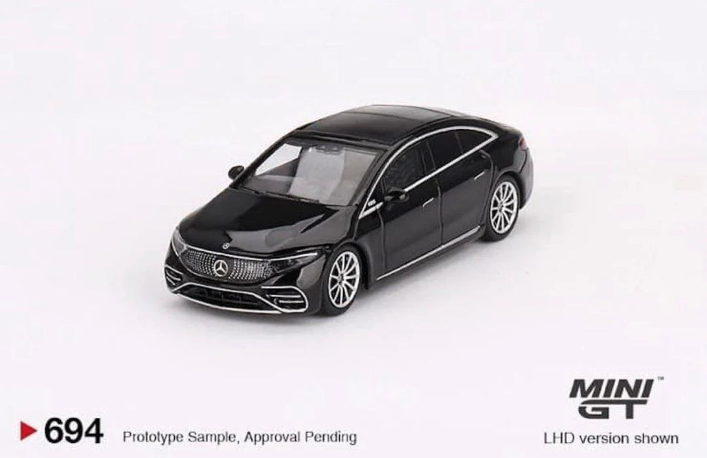 MINI GT 1:64 Mercedes-Benz EQS 580 4MATIC – Black
