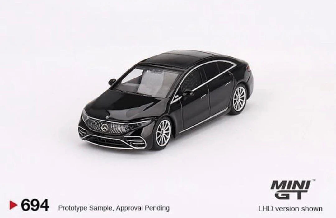 MINI GT 1:64 Mercedes-Benz EQS 580 4MATIC – Black