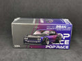 POP RACE 1:64 Nissan Skyline GT-R Hakosuka V8 Drift PR64-151 Purple – Hong Kong Toycar Salon 2024 Limited