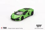 MINI GT 1:64 Lamborghini Revuelto – Verde Selvans