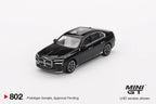 MINI GT 1:64 BMW i7 xDrive60 Black Sapphire