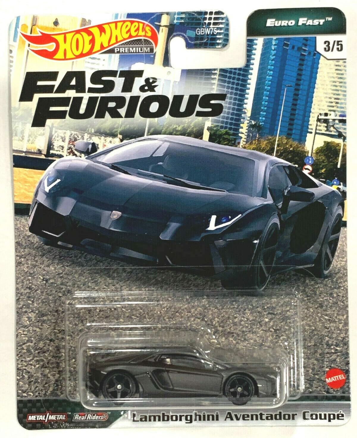 Hot Wheels Premium Fast & Furious – Lamborghini Aventador Coupé (Euro Fast)