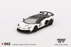 MINI GT 1:64 Lamborghini Aventador SVJ 63 – Bianco Asopo
