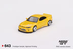 MINI GT 1:64 Nissan Silvia Rocket Bunny Bronze Yellow