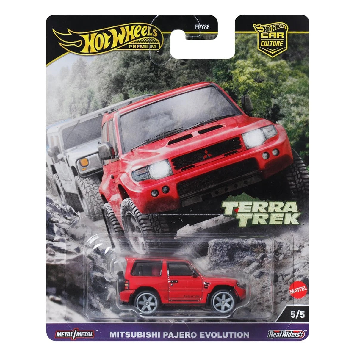 Hot Wheels Premium Terra Trek – Mitsubishi Pajero Evolution