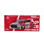 POP RACE 1:64 Pandem Toyota GR Yaris PR64-66 Marlboro Style Racing Livery Widebody
