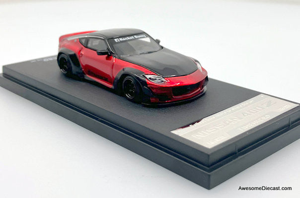 Time Micro 1:64 Nissan 400Z Widebody Red/Black