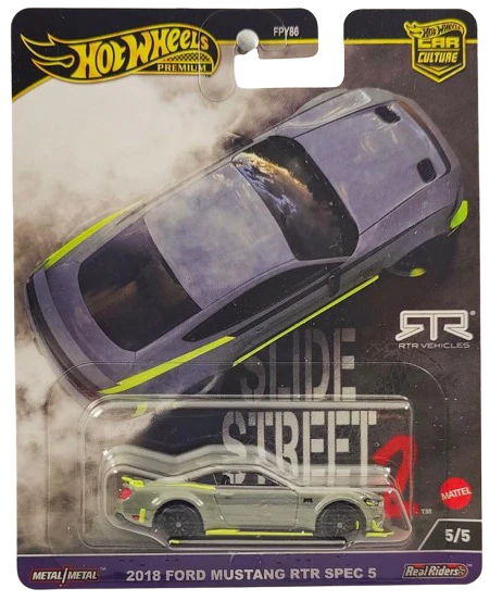 Hot Wheels Premium Slide Street 2 – 2018 Ford Mustang RTR Spec 5