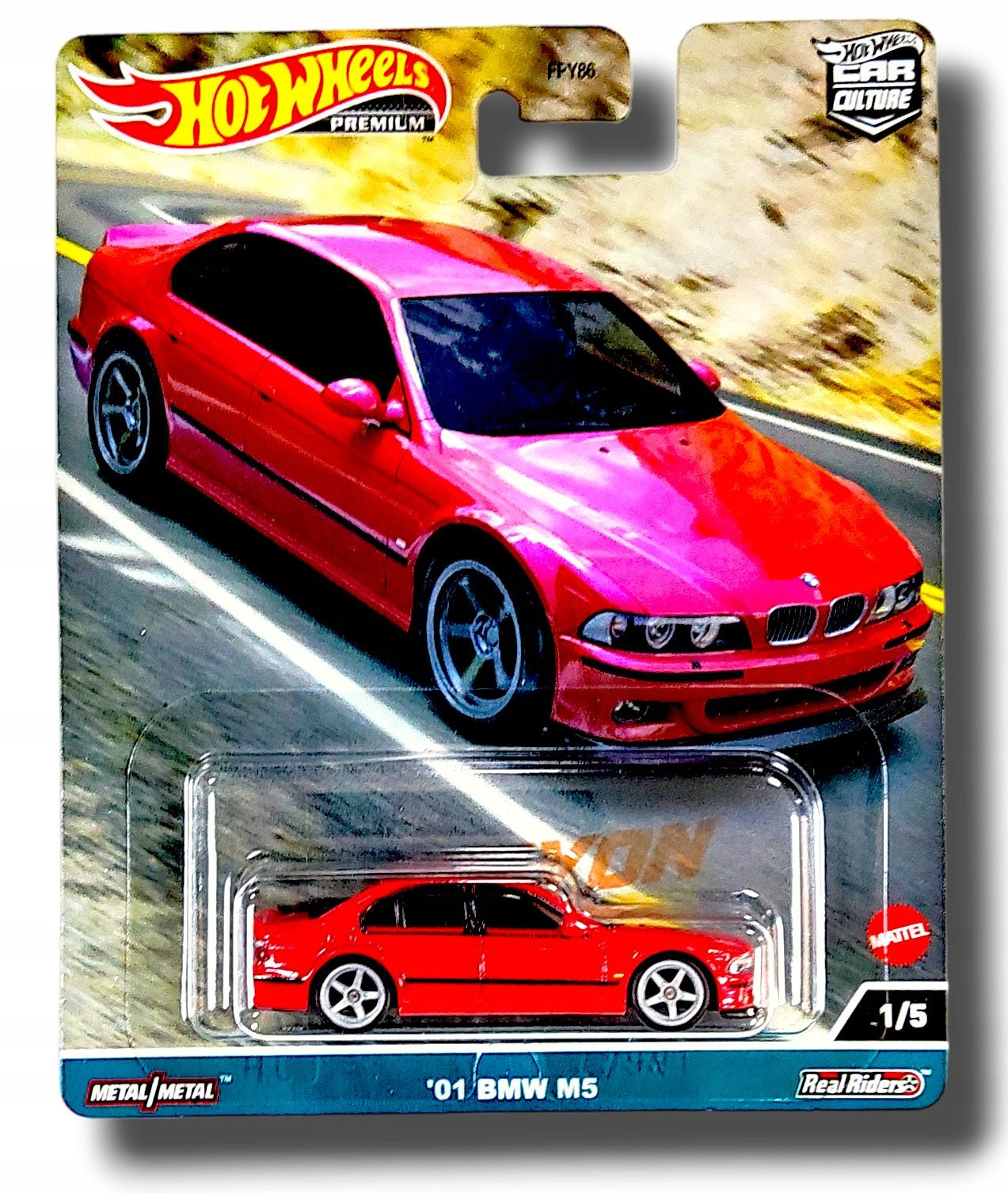 Hot Wheels Premium – ’01 BMW M5 (Canyon Warriors)