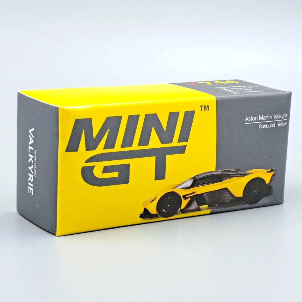 MINI GT Aston Martin Valkyrie Sunburst Yellow