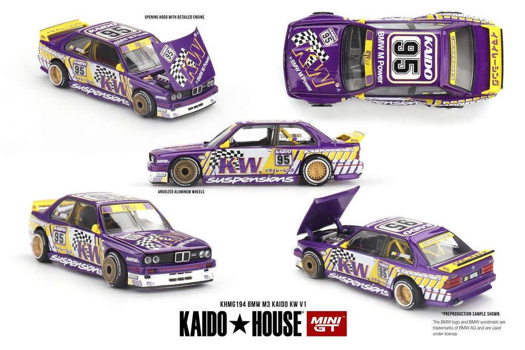 Kaido House Mini GT – BMW E30 M3 Kaido KW V1 (KHMG194)