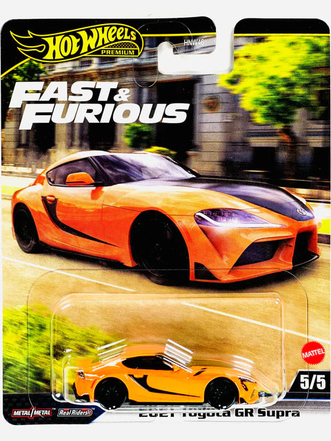 Hot Wheels Premium Fast & Furious – 2021 Toyota GR Supra