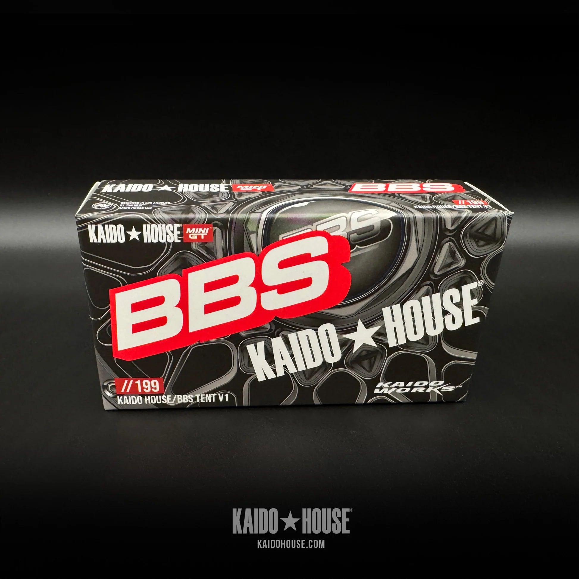 Kaido House x BBS Tent V1 Limited Edition Mini GT 1:64 – KHMG199