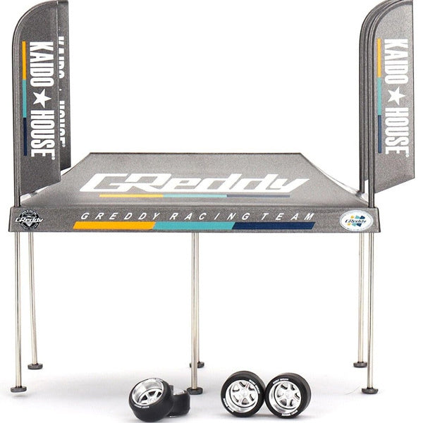 Kaido House × GReddy Tent V1 Mini GT 1:64 Diorama Set
