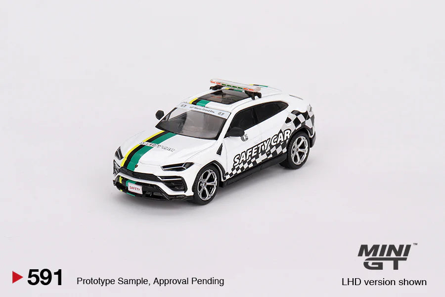 MINI GT 1:64 Lamborghini Urus 2022 Macau GP Official Safety Car