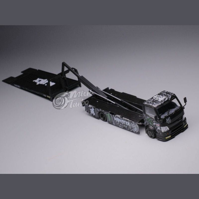 MICRO TURBO Custom KEN BLOCK Tow Truck Transporter Monster Energy #43 Livery
