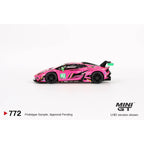 MINI GT 1:64 Lamborghini Huracán GT3 EVO2 #83 Iron Dames Daytona 24H 2023