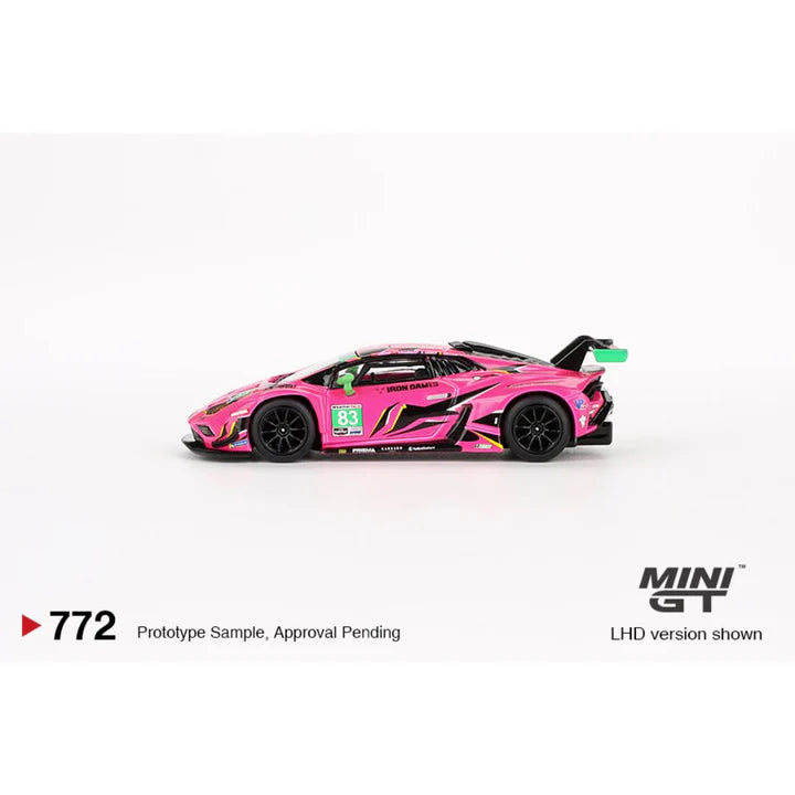 MINI GT 1:64 Lamborghini Huracán GT3 EVO2 #83 Iron Dames Daytona 24H 2023