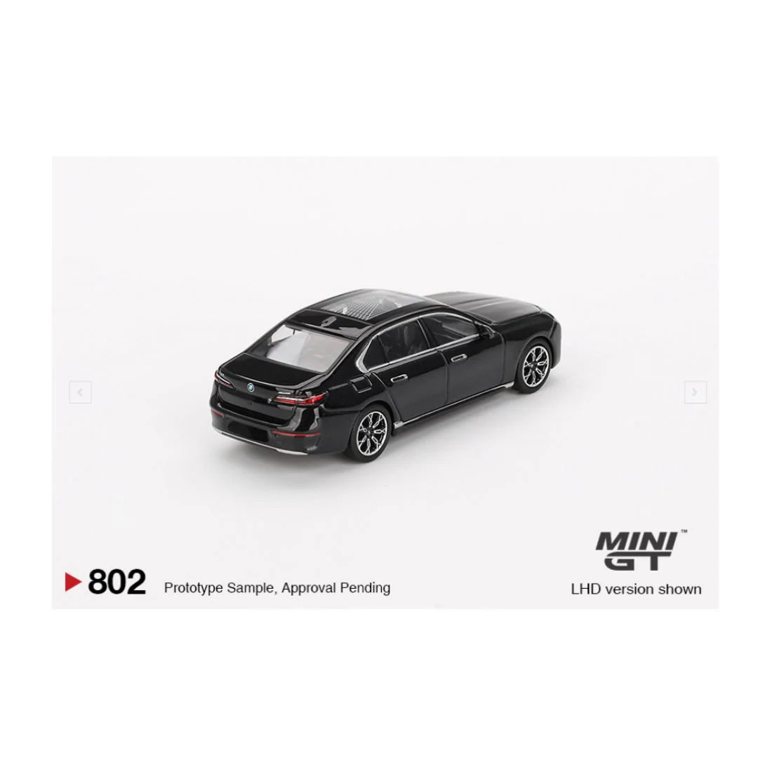 MINI GT 1:64 BMW i7 xDrive60 Black Sapphire